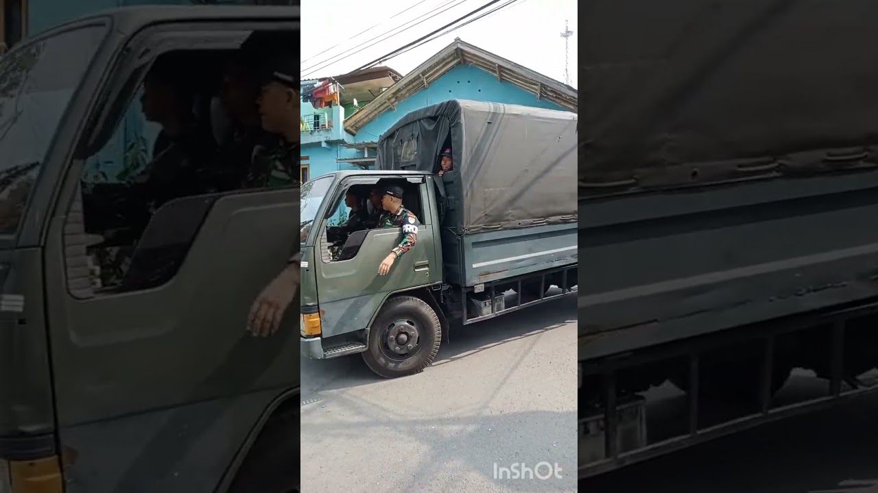 Bakti sosianl Yon Armed 4 di wilayah desa Sukatani