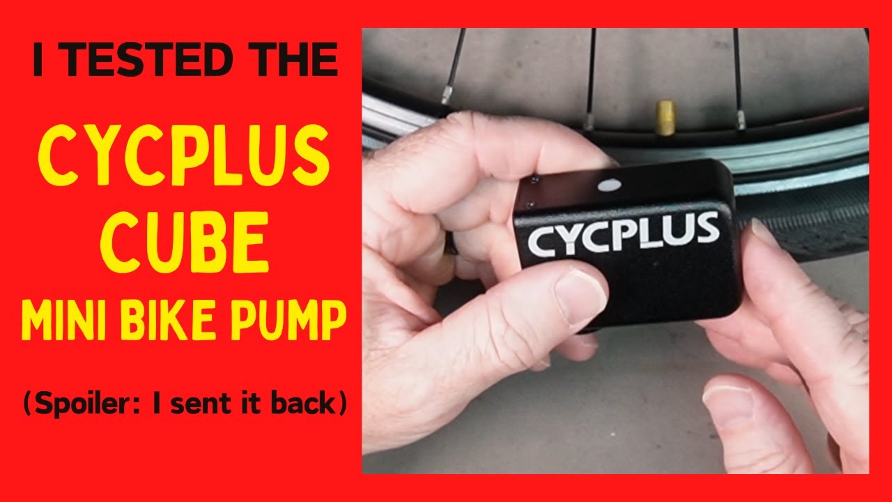 Is Cycplus Cube the BEST bike pump EVER? (Spoiler: No)