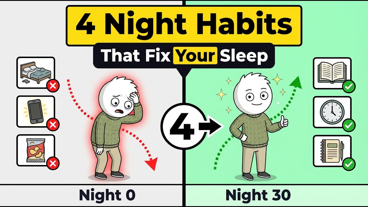 4 Night Habits That Fix Your Sleep (And Your Life)