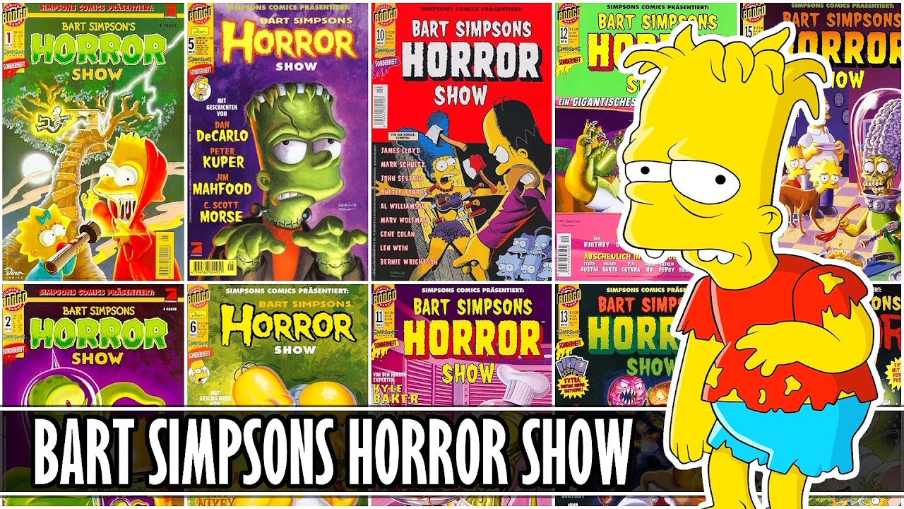 Meine Meinung zu Bart Simpsons Horror Show (Treehouse of Horror) - Alle 21 Hefte im Überblick!