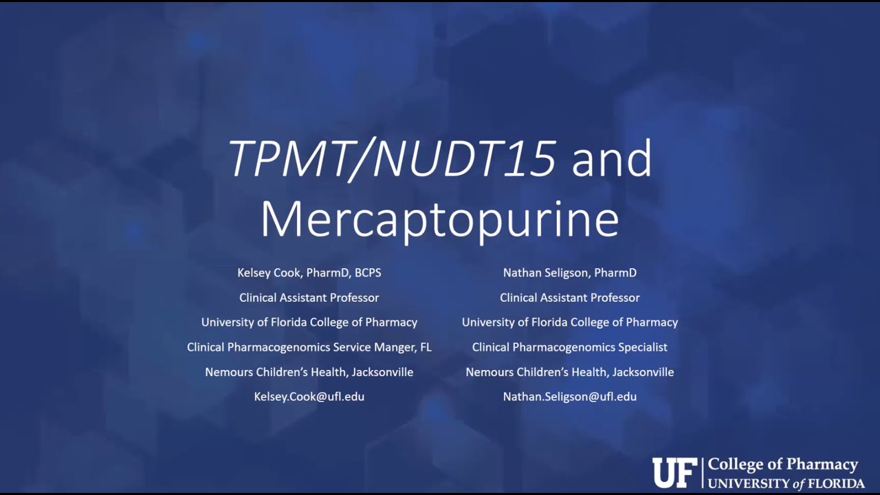 TMPT / NUDT15 and Mercaptopurine | February 17, 2023