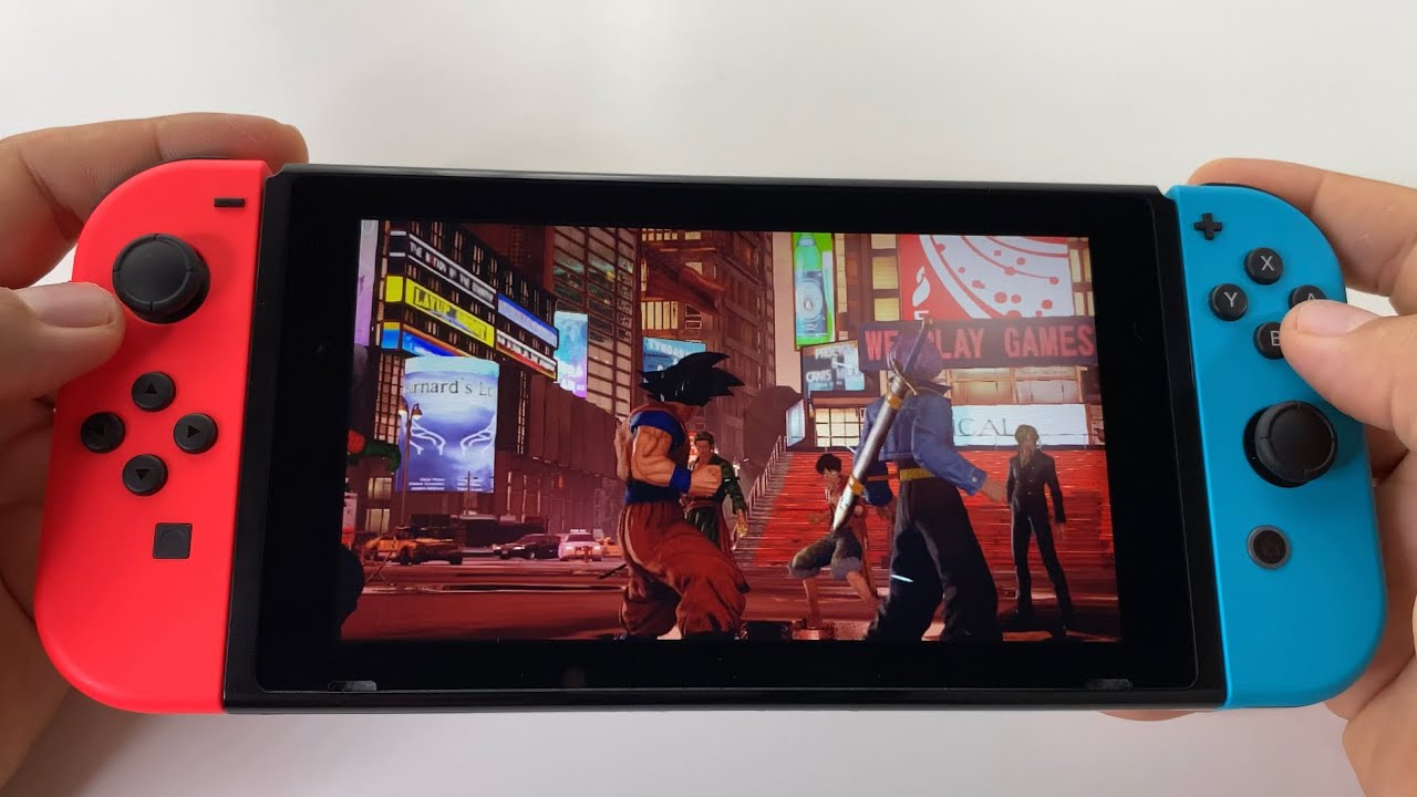 Jump Force | Nintendo Switch handheld gameplay