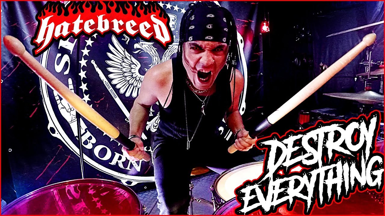 HATEBREED - DESTROY EVERYTHING ★ DRUM COVER by FRANKY COSTANZA