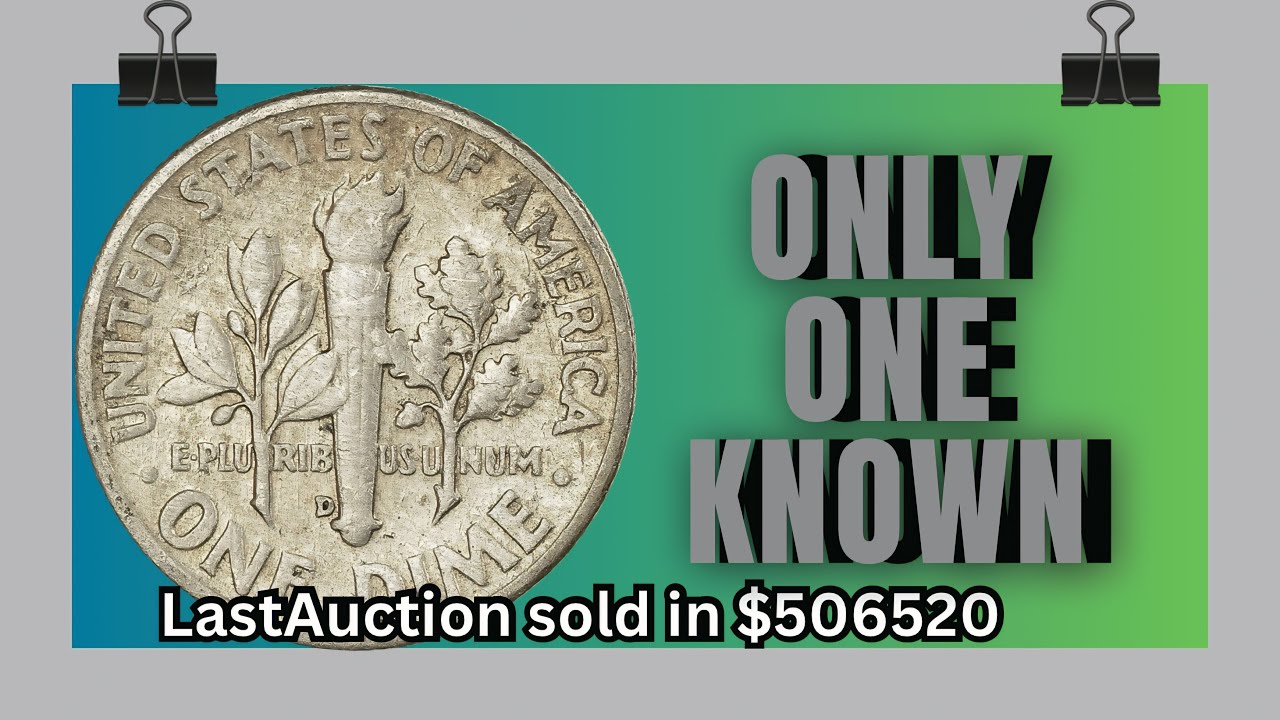 Most Expensive Roosevelt Dime |Rare One Dime Coins could make you Rich | valuable Dimes to look for!