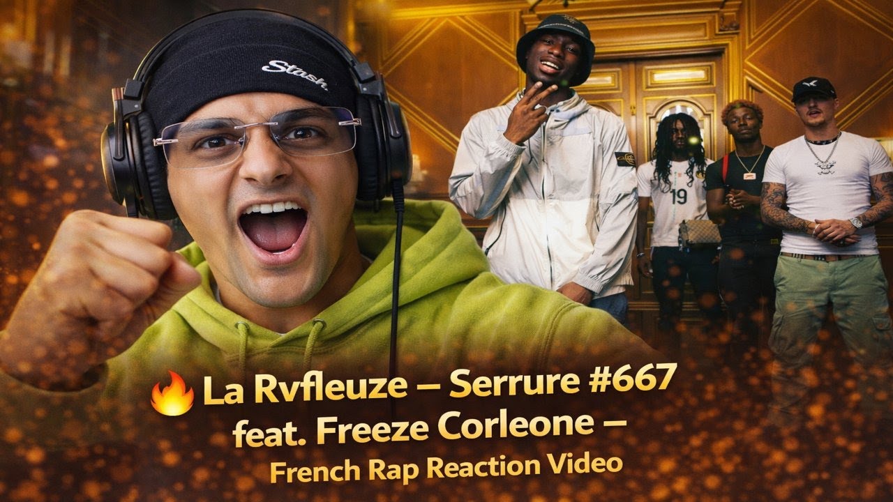 🔥 La Rvfleuze - Serrure #667 feat. Freeze Corleone - French Rap Reaction Video