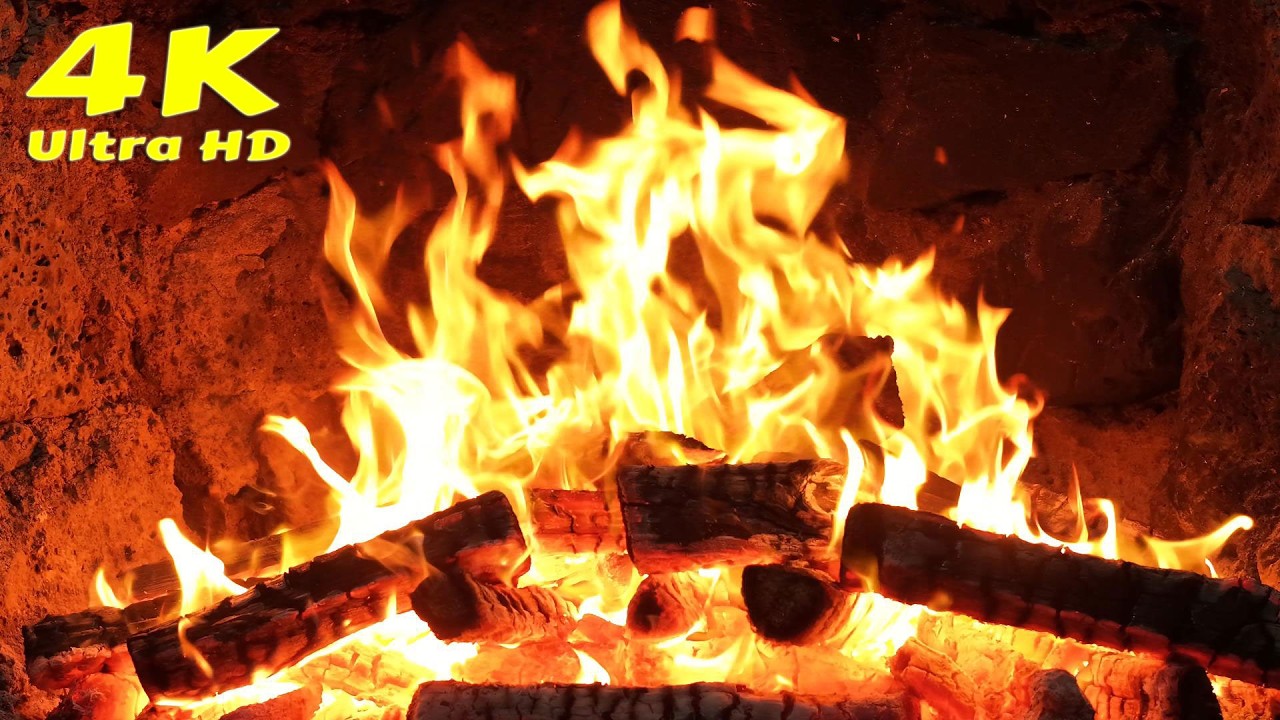 🔥 Winter Fireplace for Deep Sleep, Fireplace Video for Relaxation. Relaxing Cabin Fireplace Retreat