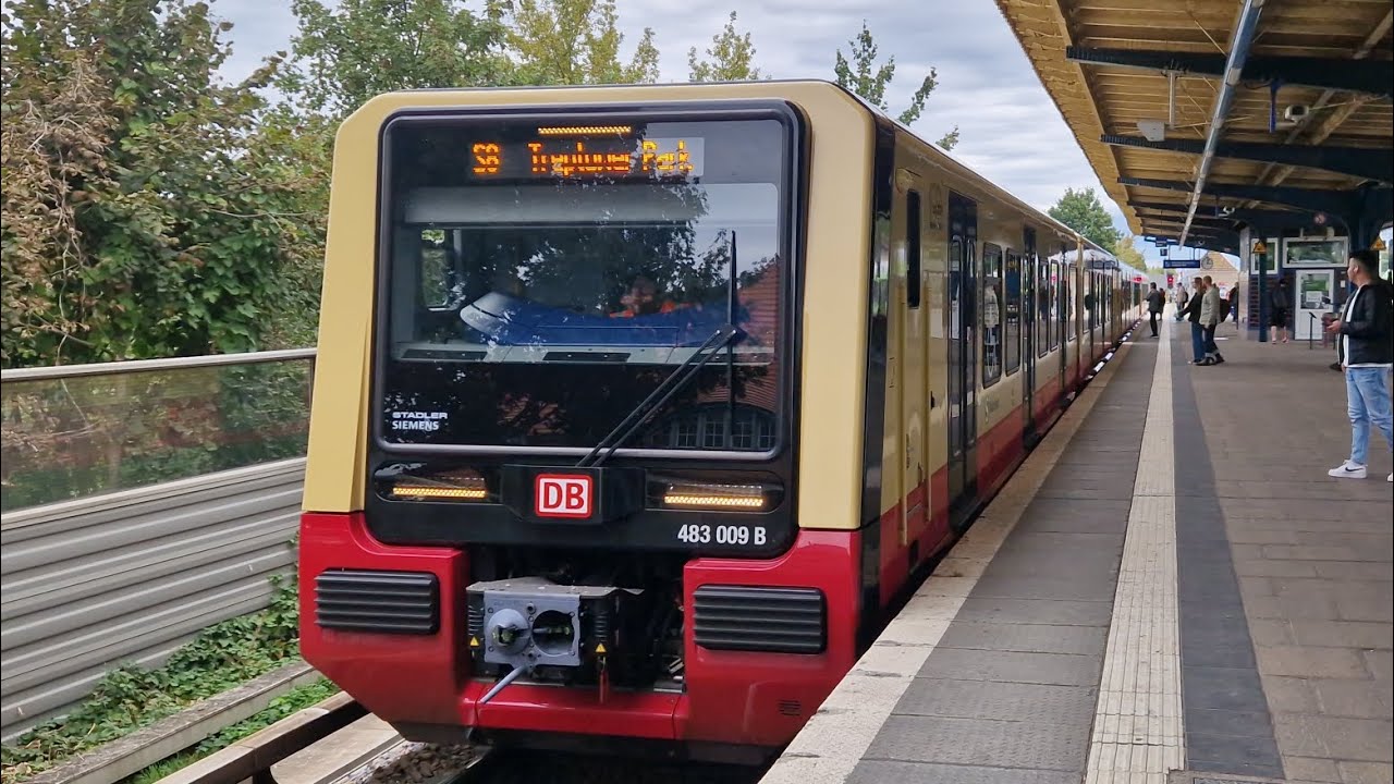 S-Bahn Berlin | Mitfahrt in der S8 von Blankenburg bis Treptower Park in der BR 483 009 B