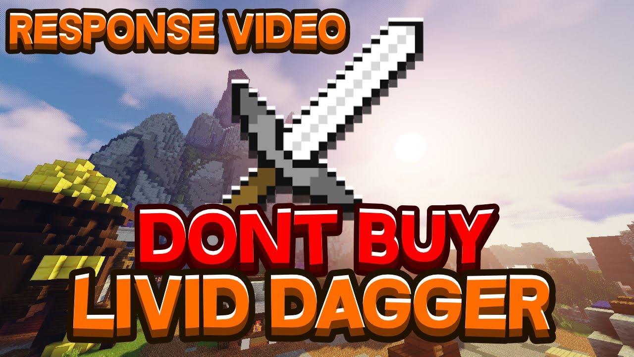 Livid Dagger vs Necromancer Sword - Response Video