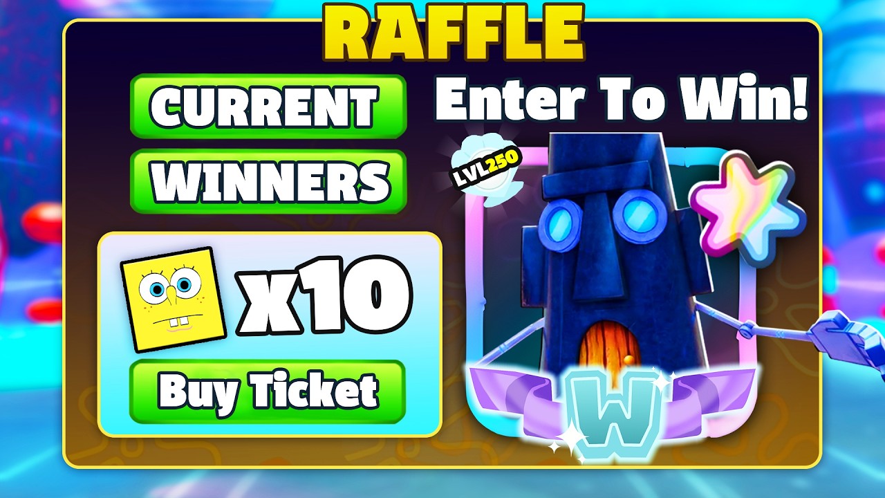 NEW PRISMATIC RAFFLE UPDATE In SpongeBob Tower Defense..