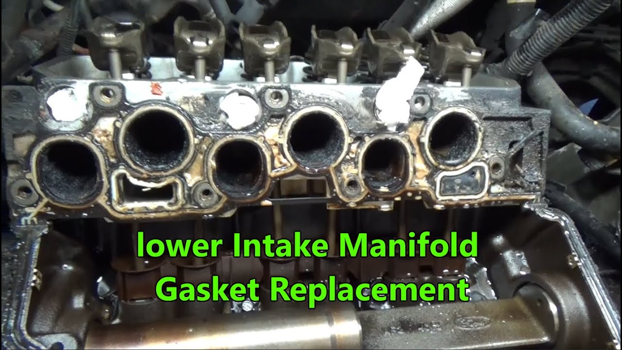 lower intake manifold gasket replacement, Ford freestar