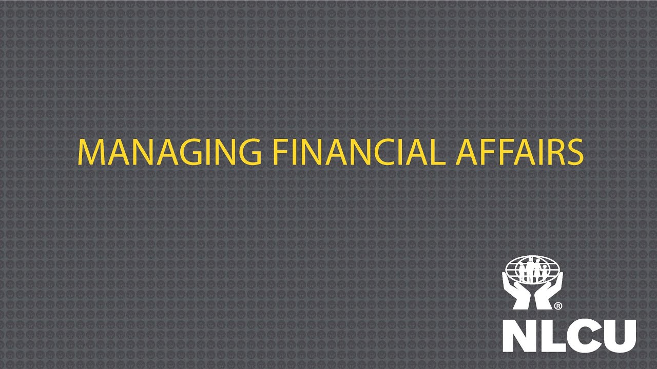 Managing Financial Affairs