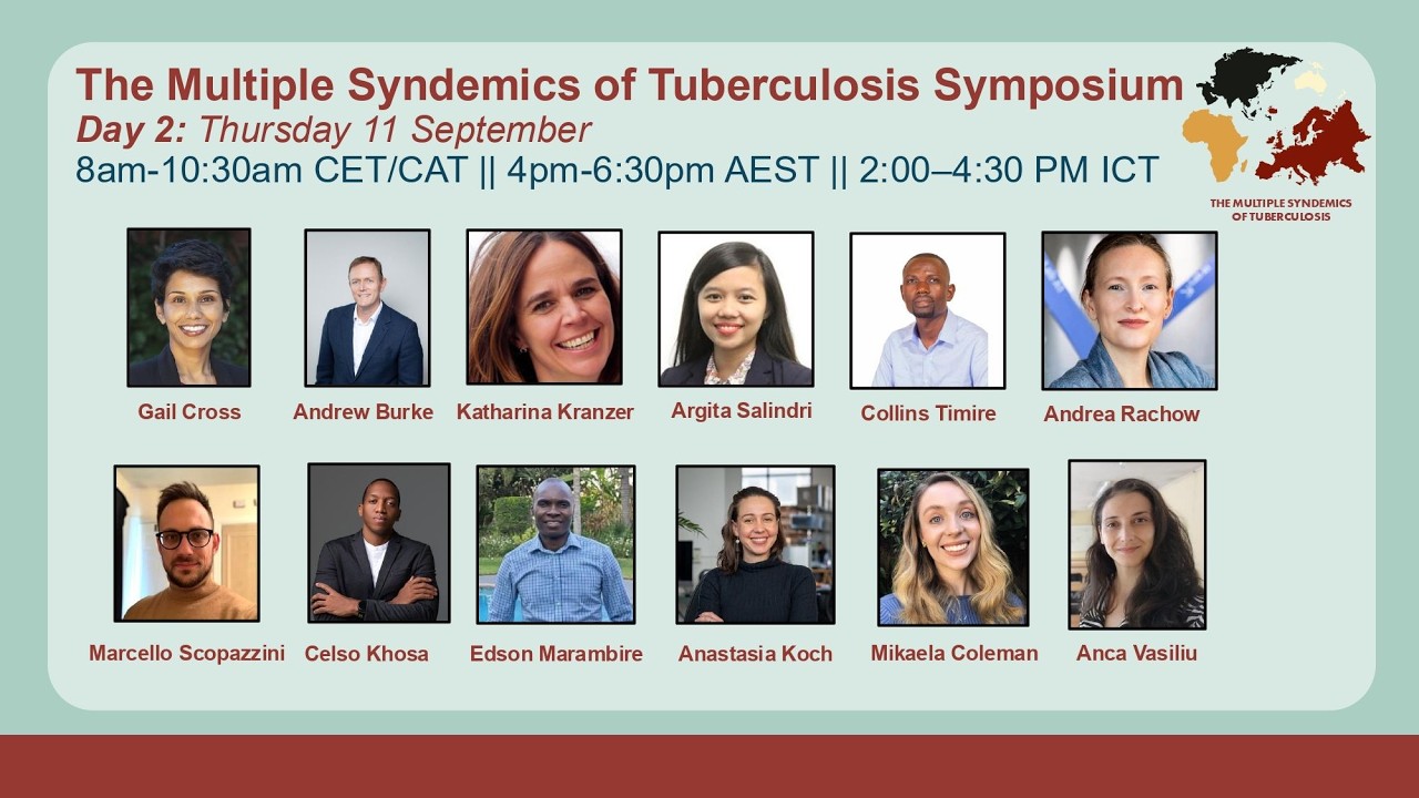 Day 2 - ACTnet Multiple Syndemics of Tuberculosis Symposium (11.09.2025)