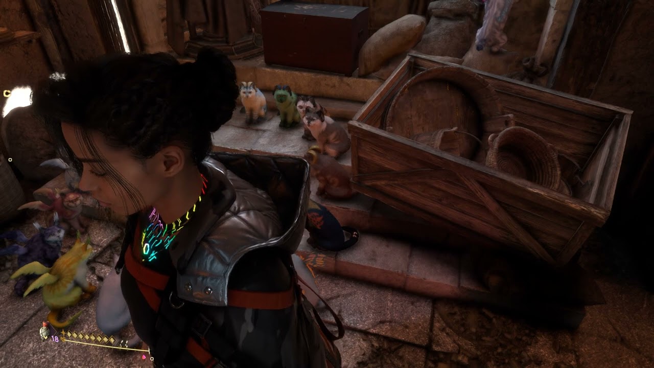 Forspoken Magic Kitty Council [All Familiars Easter Egg] -Kitty For Spif