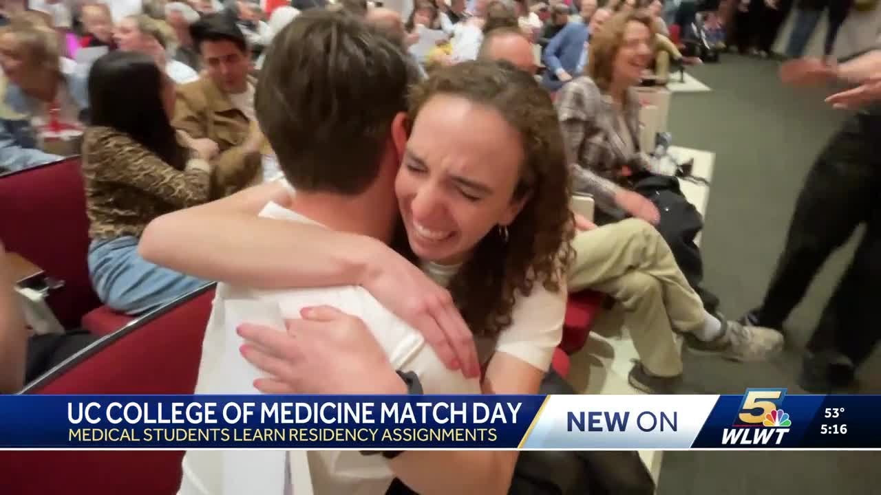 UC Match Day brings anxiety, excitement to medical students continuing the next step of their car...