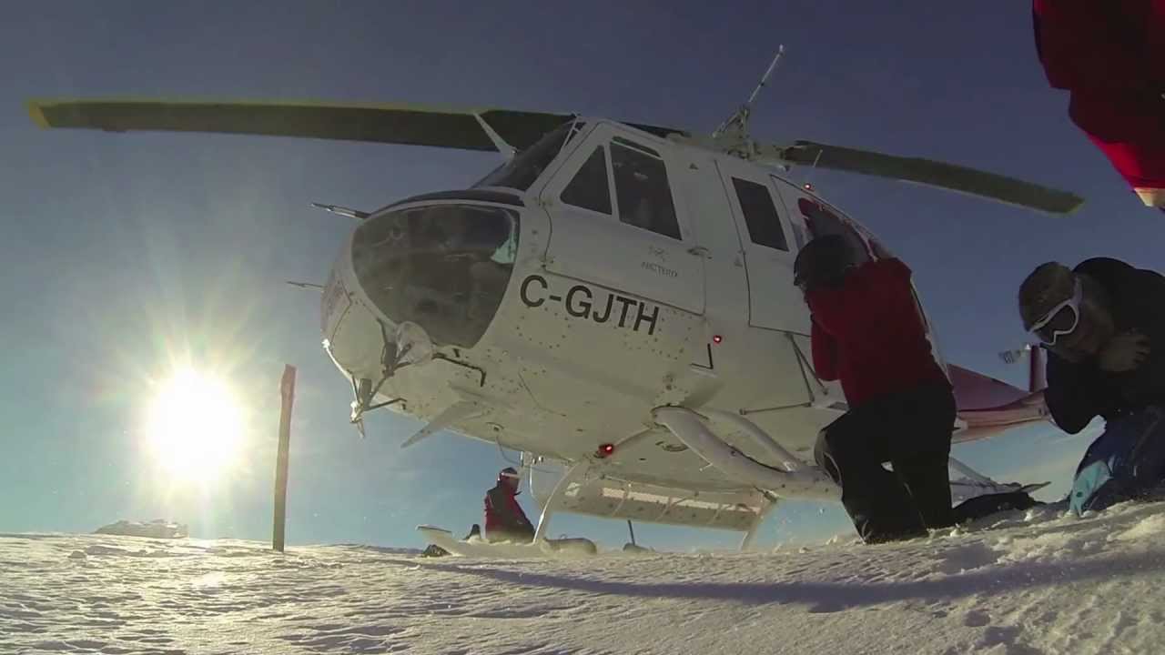 Heli Skiing Whistler Blackcomb GoPro
