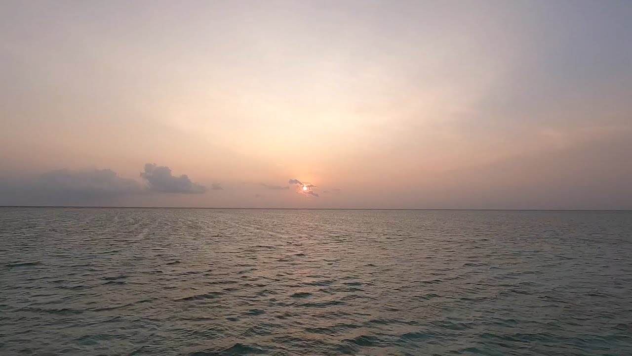 Dhaalu Atoll, Maldives - Timelapse Sunset at the Riu Atoll Resort (2022)