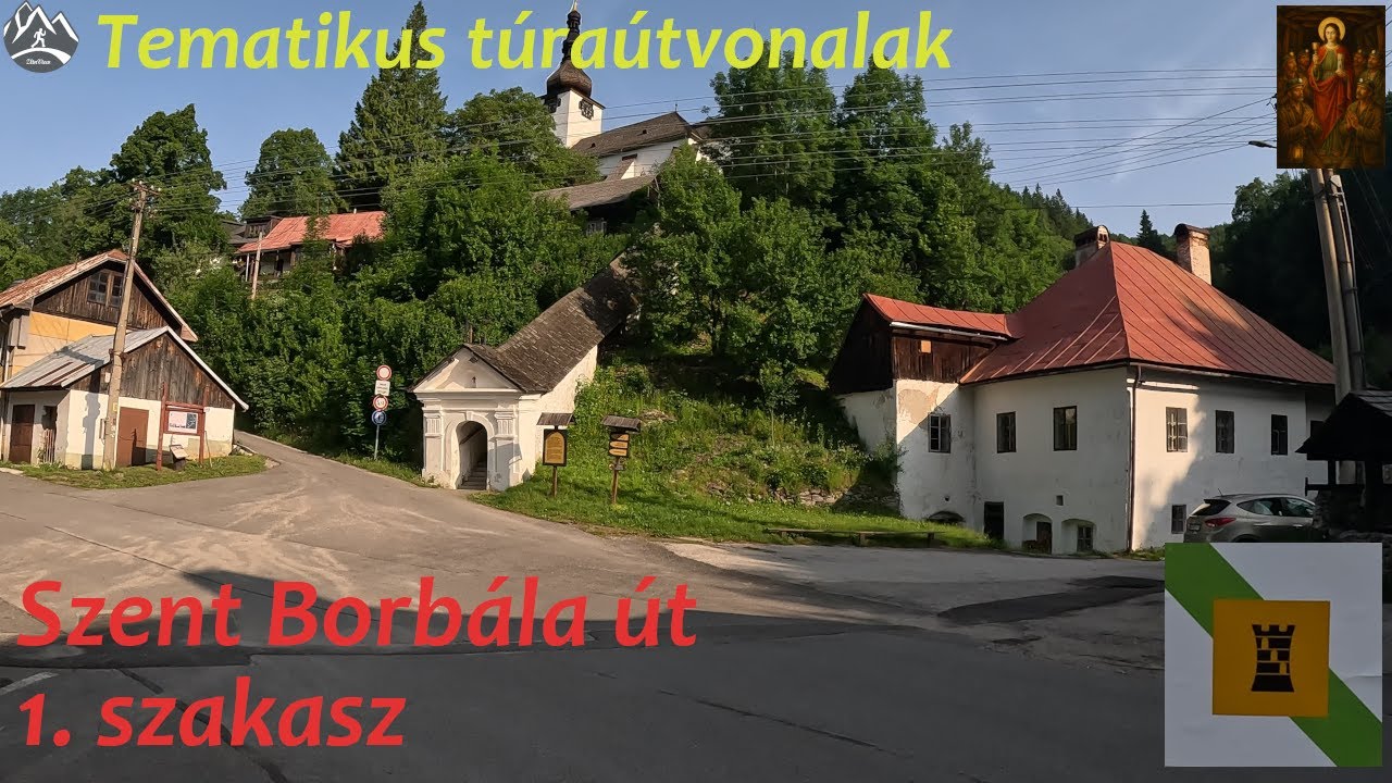 Barborská cesta, Szent Borbála-út - 1. szakasz