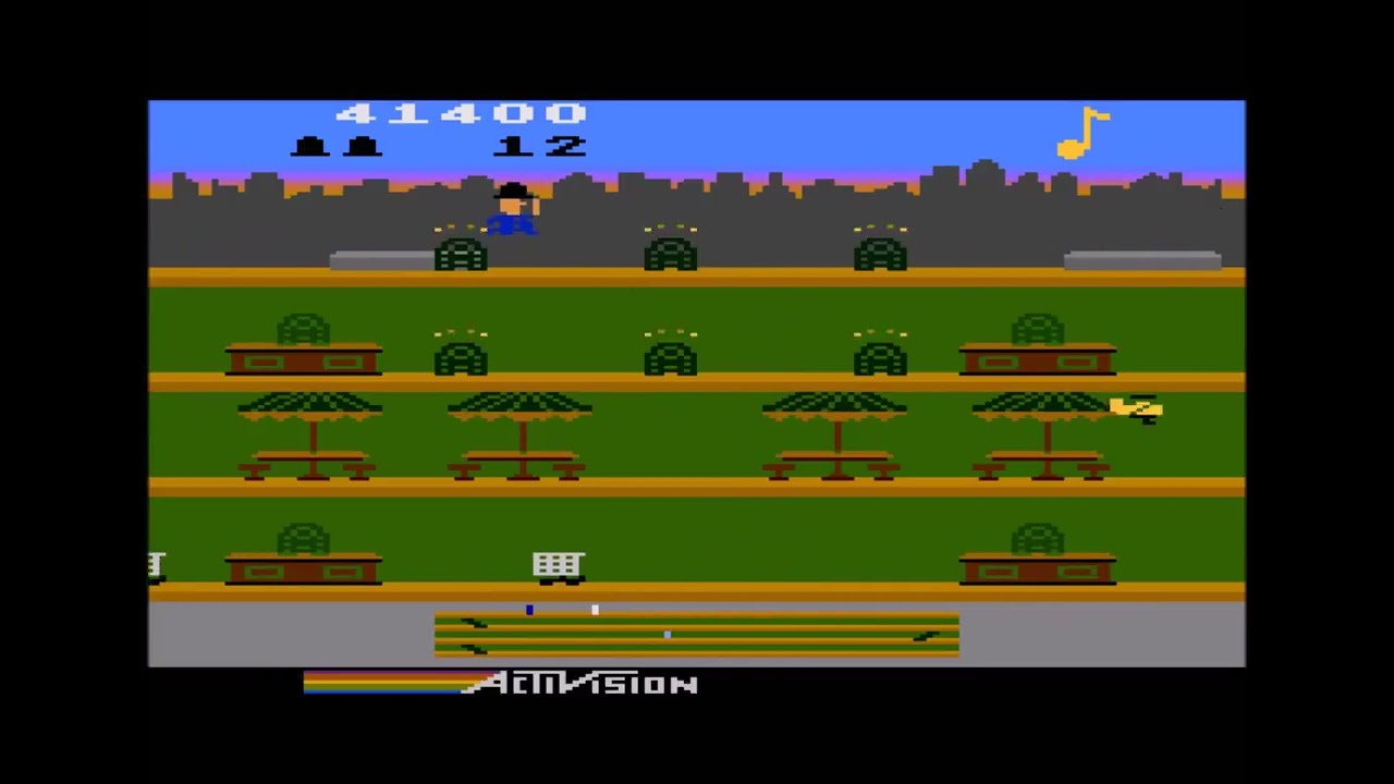 Keystone Kapers Atari 800 Longplay