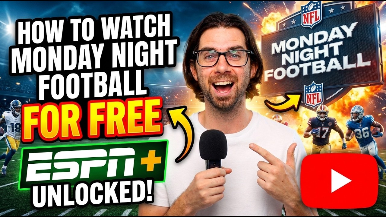 Как смотреть Monday Night Football БЕЗ кабельного ТВ (лайфхаки для бесплатного просмотра 2026)