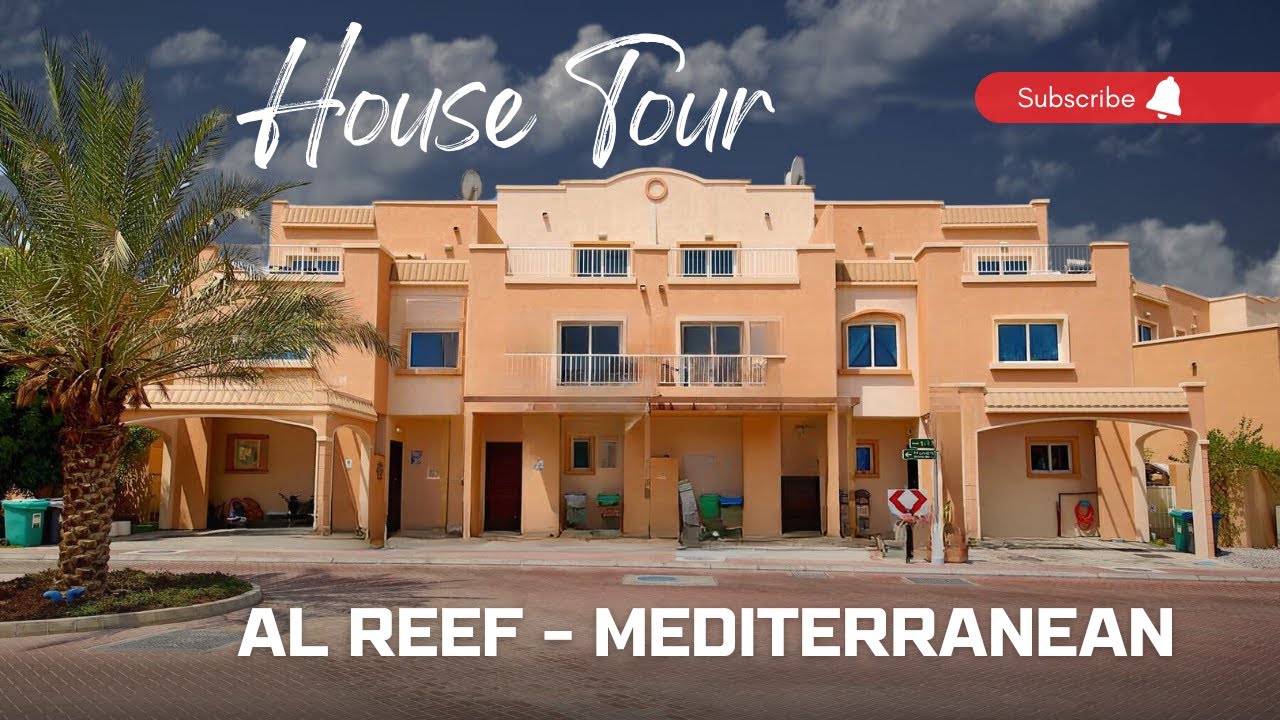 Exclusive House Tour︱Al Reef Villas︱5BR Mediterranean Style
