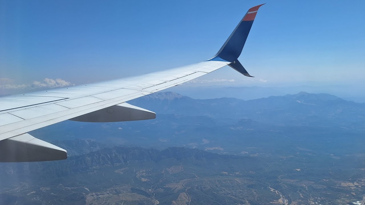 Landung in Antalya nach 7 Stunden Verspätung | Sunexpress B737-800