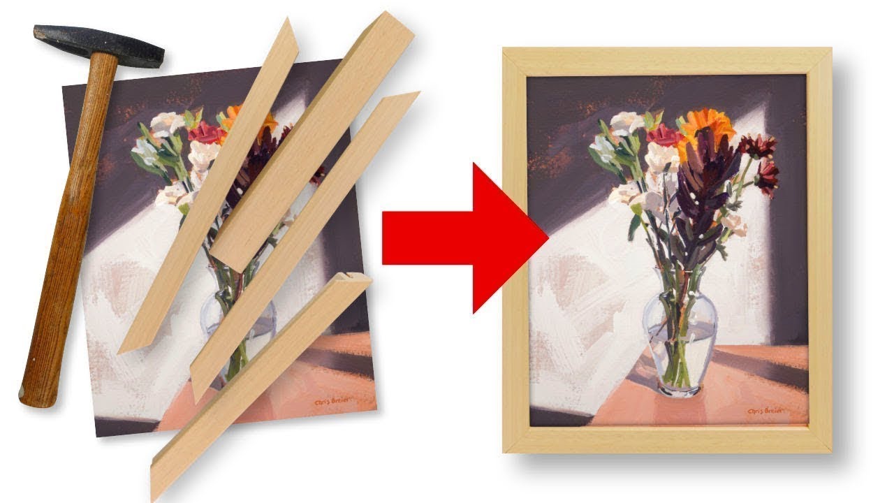 How to Assemble a Wood Picture Frame Kit