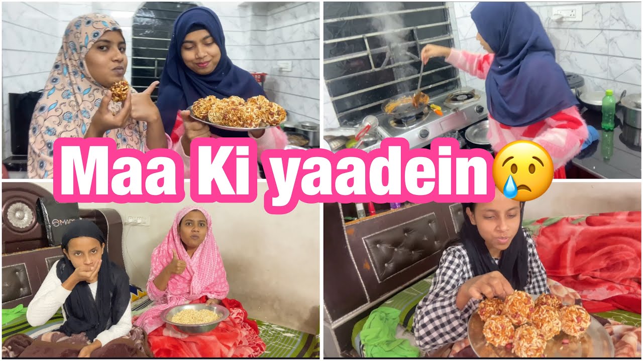 Aaj Maa ki  bahut yaad aayi… laddoo banate hue 😢 Aaj Ki Khuch dil ki batain ❤️ daily vlog 🥰