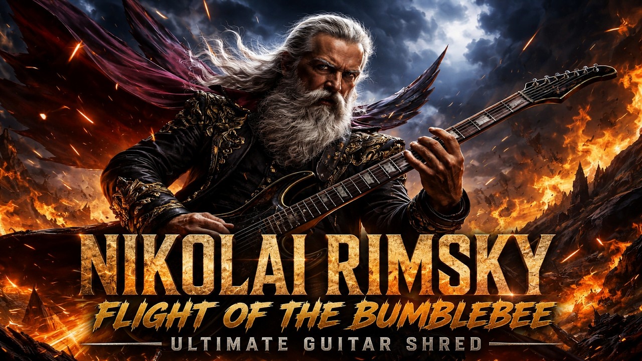 NIKOLAI RIMSKY - FLIGHT OF THE BUMBLEBEE - INSTRUMENTAL METAL COVER
