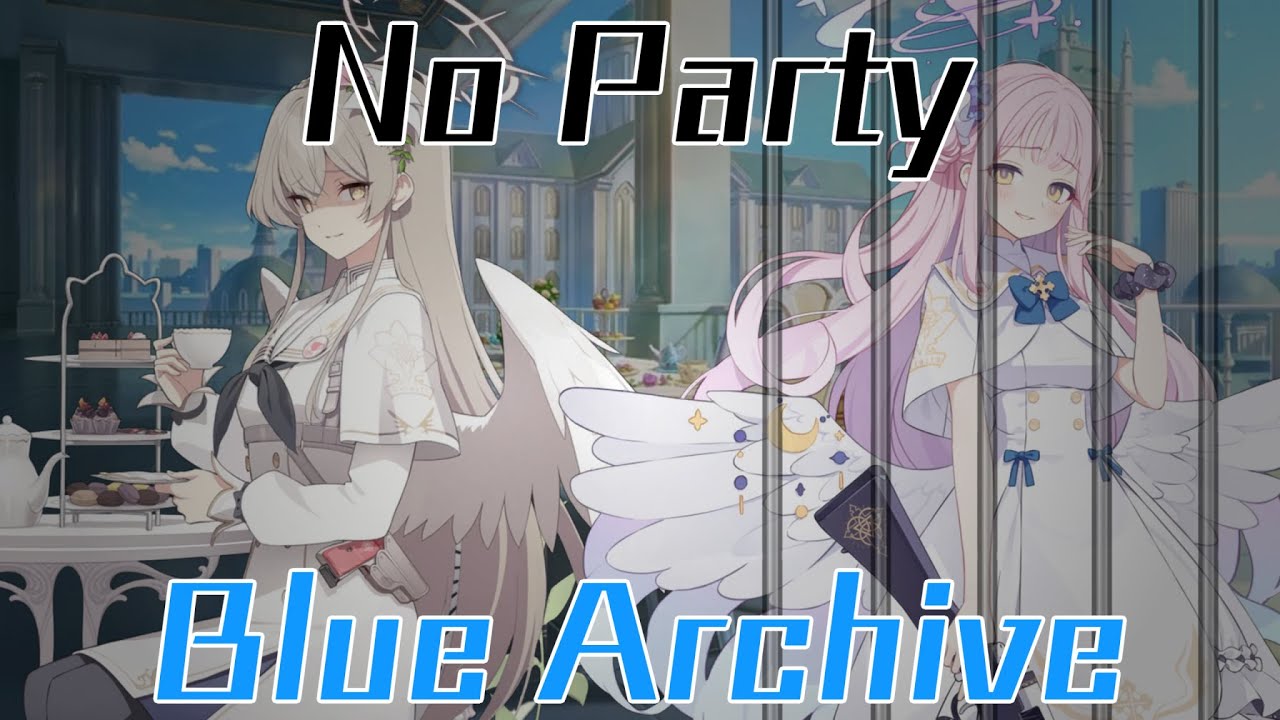 [ FNF Cover ] No Party but Blue Archive Tea Party characters sing it