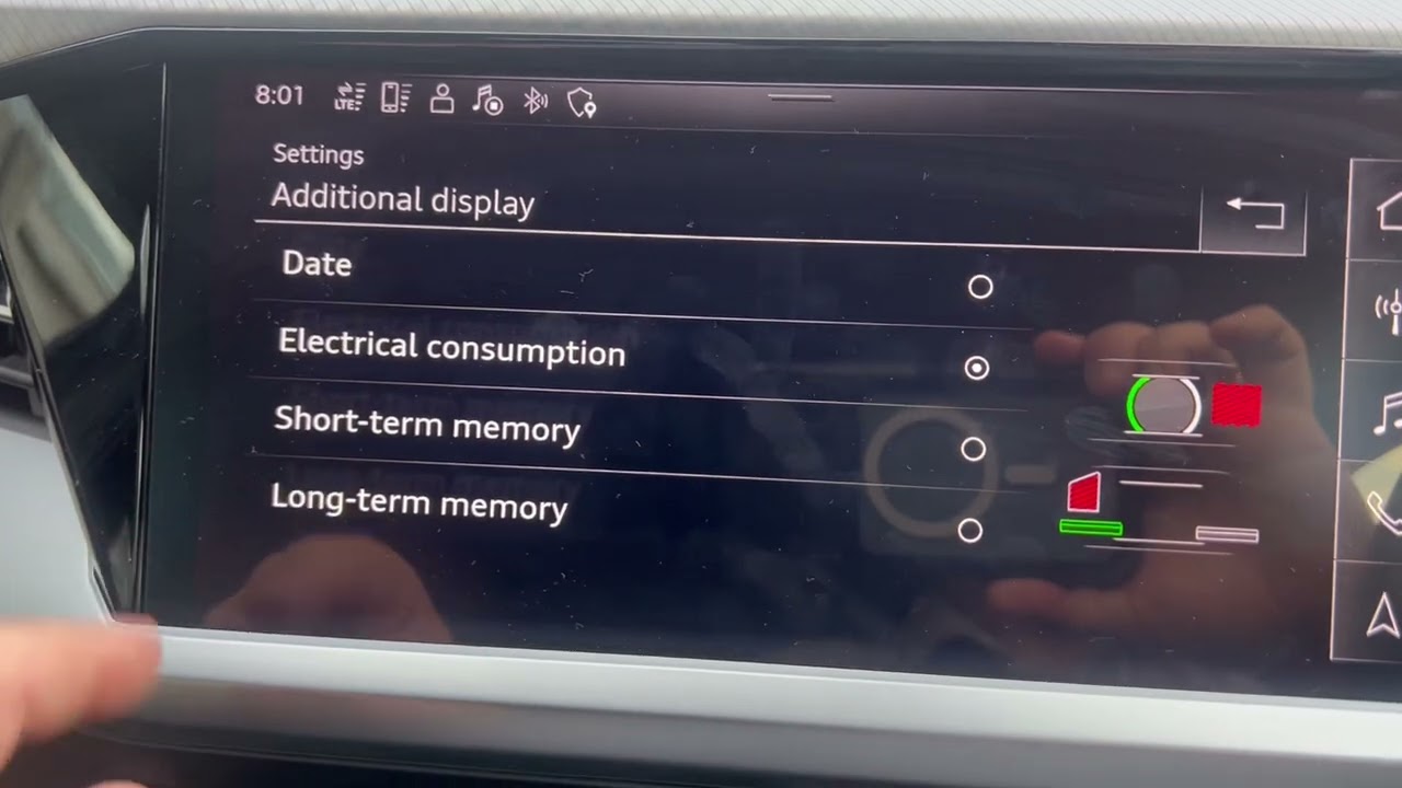 Audi virtual cockpit upgrade Q4 Etron