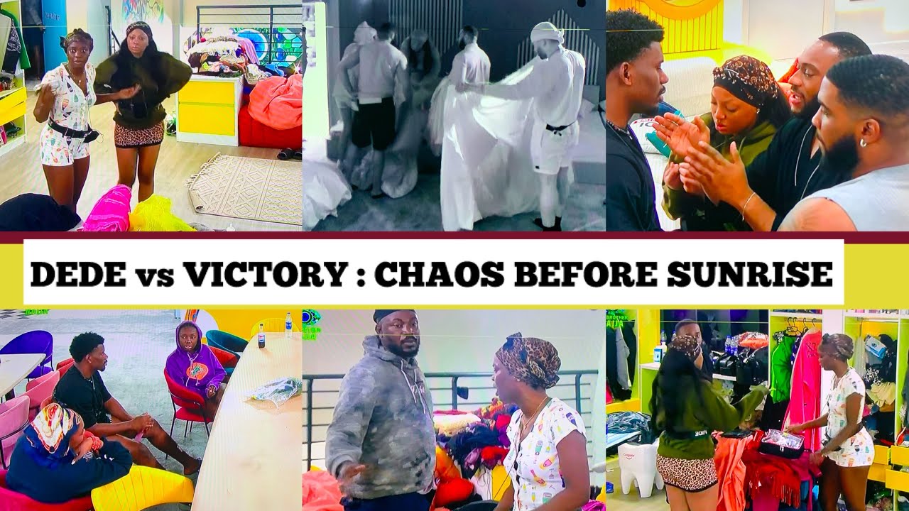 5AM FIGHT! DEDE BLASTS VICTORY FOR DRAGGING BLANKET | SAYS “DONT TOUCH MY STUFF” | BBNAIJA S10 CLASH