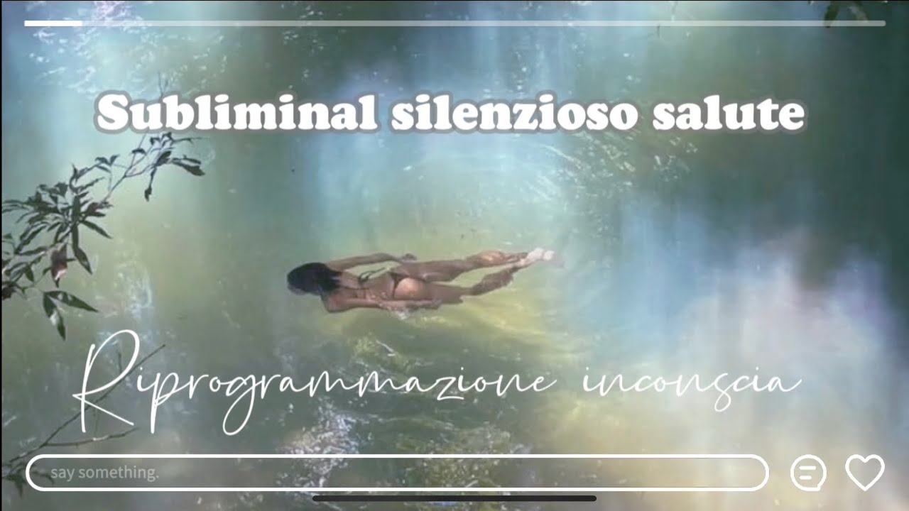 silent subliminal for health- activated by unconscious programming (SILENT SUBLIMINAL)