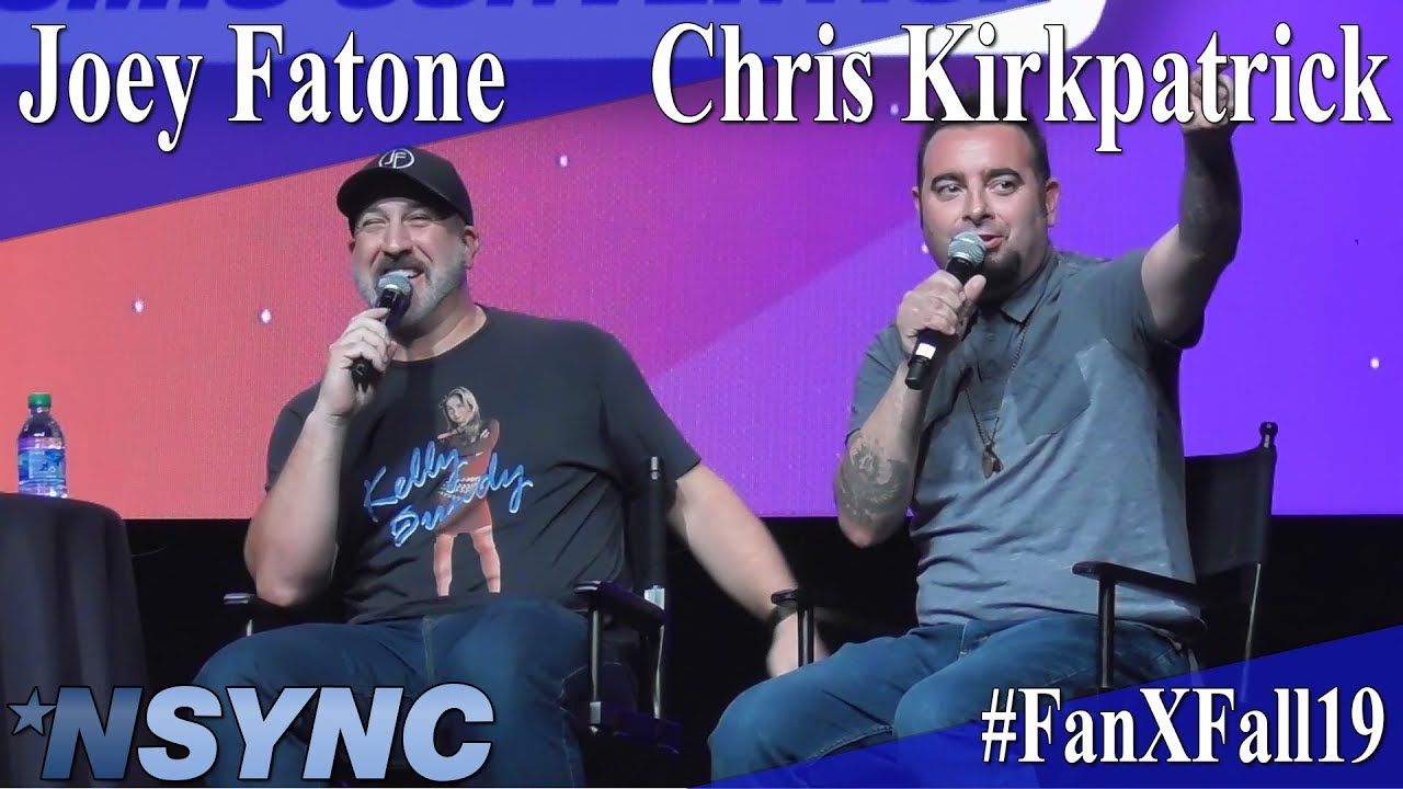 Joey Fatone and Chris Kirkpatrick - *NSYNC Panel/Q&A - FanX 2019