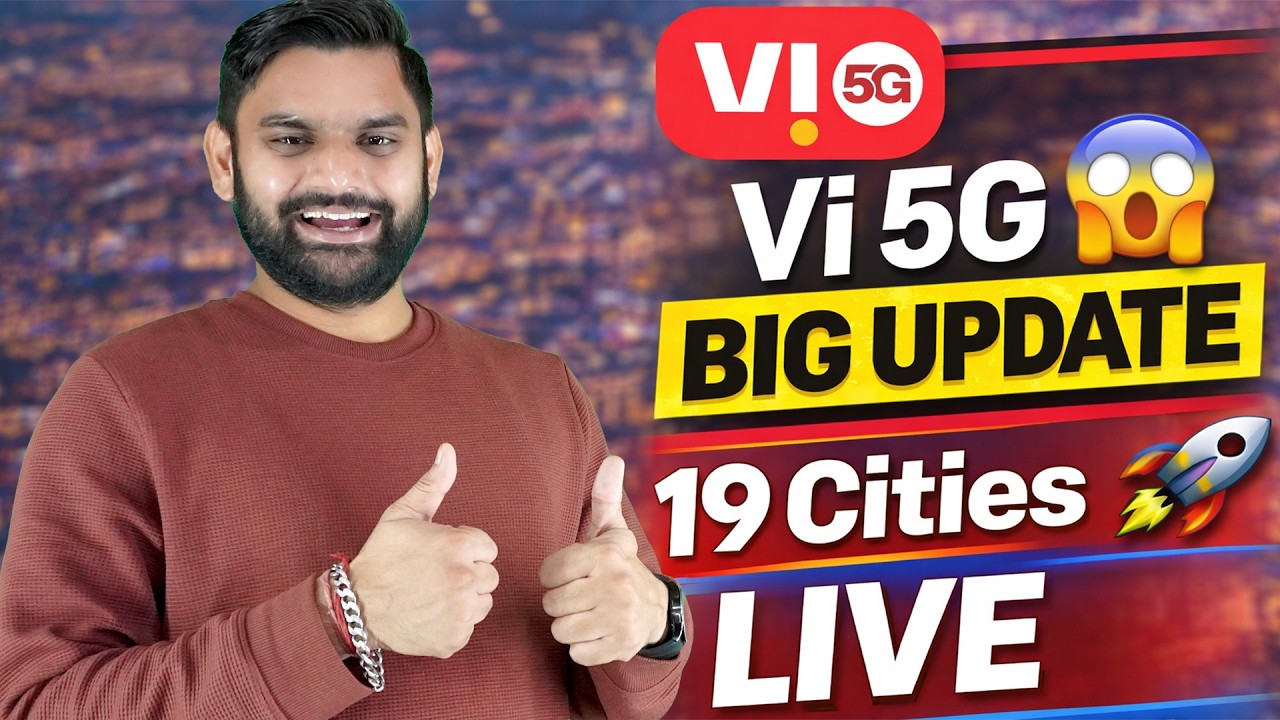 Vi 5G BIG UPDATE 😱 | 18 Cities Launch + Tirupati LIVE 🚀 Full Details!