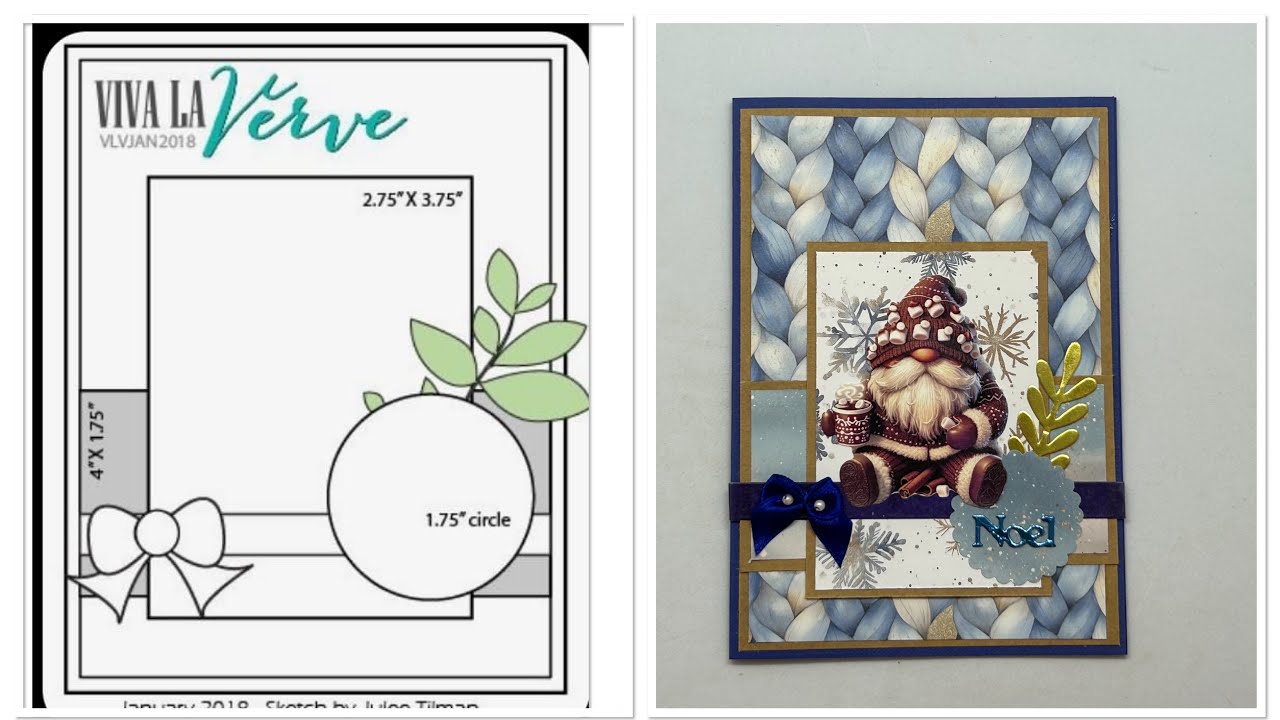 DEFI carte sketch avec créa mélan 