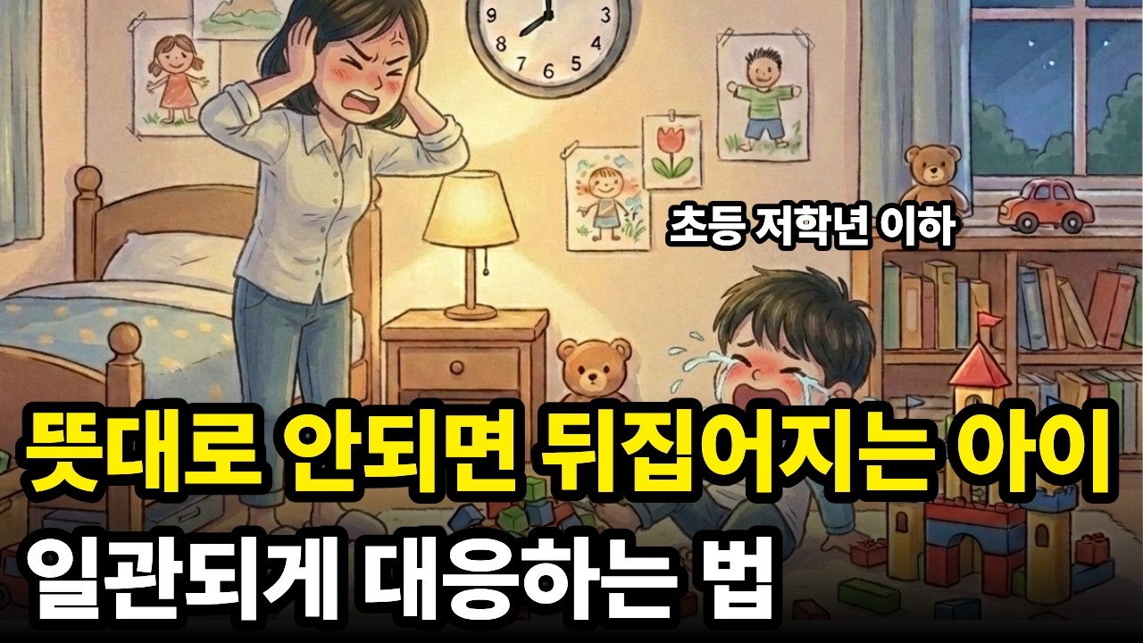 회복탄력성 높은 아이로 키우는 부모의 개입 방식 | 아이의 울음과 요구에 일관되게 대응하는 법