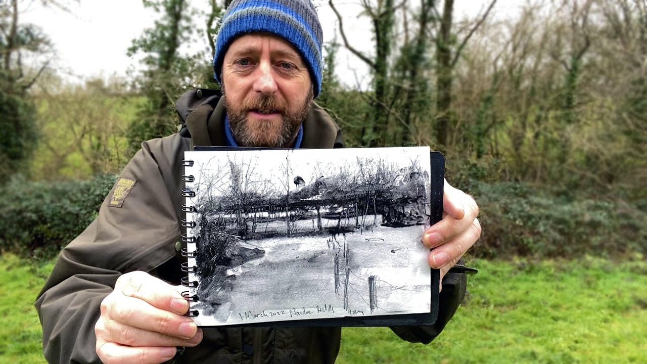 Landscape Plein Air Sketchbook Tour (#17, 2022) ✶ A5 Seawhite Sketchbook