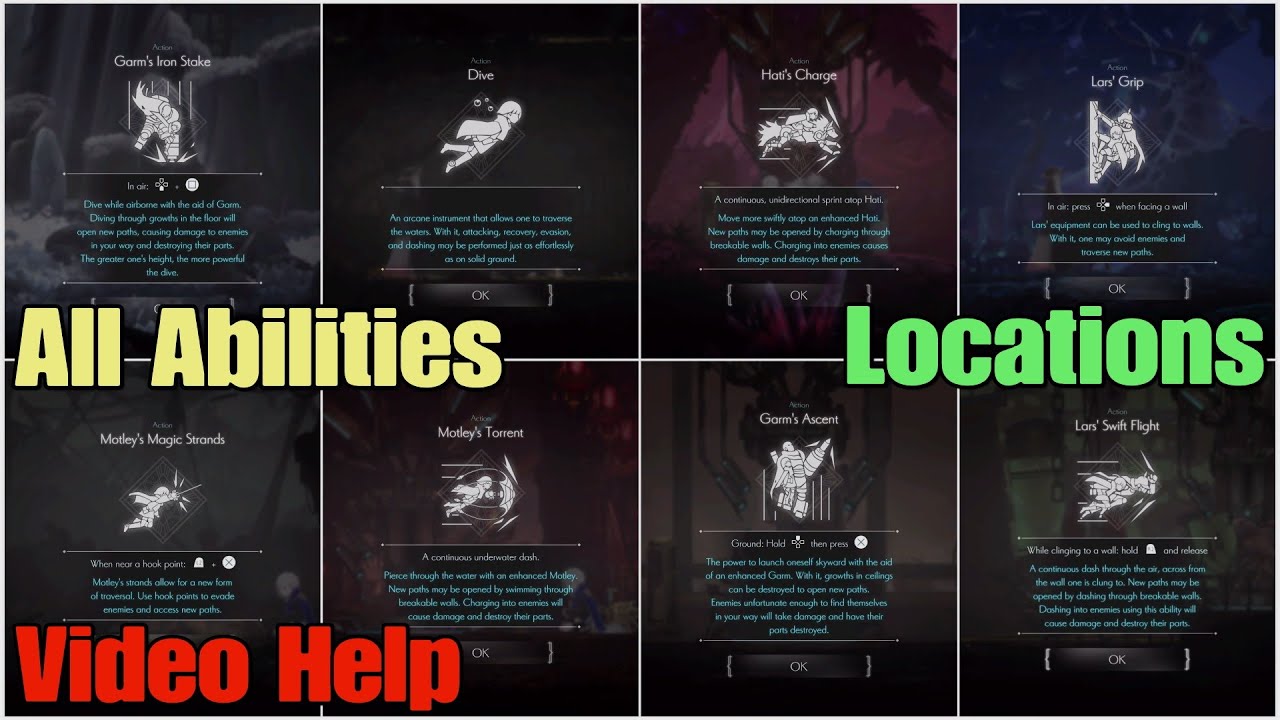 Ender Magnolia: Bloom in the Mist ( with commentary ) All Ability Locations
