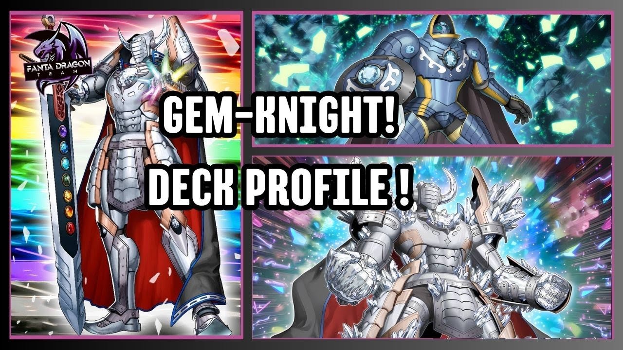 DECK PROFILE GEM-KNIGHT! GO SECOND!! SECOND PLACE!! [YU-GI-OH ITALIA]