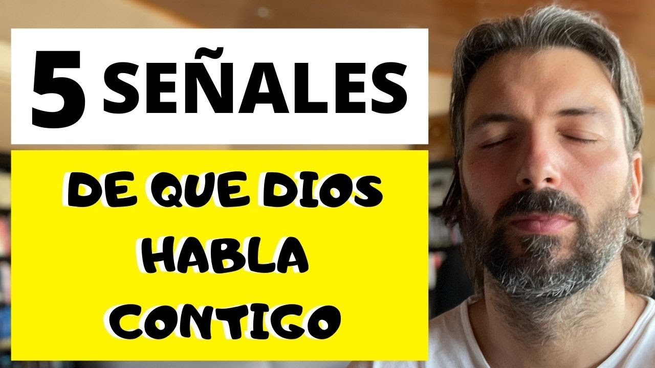 5 SEÑALES de que DIOS HABLA CONTIGO!!!!