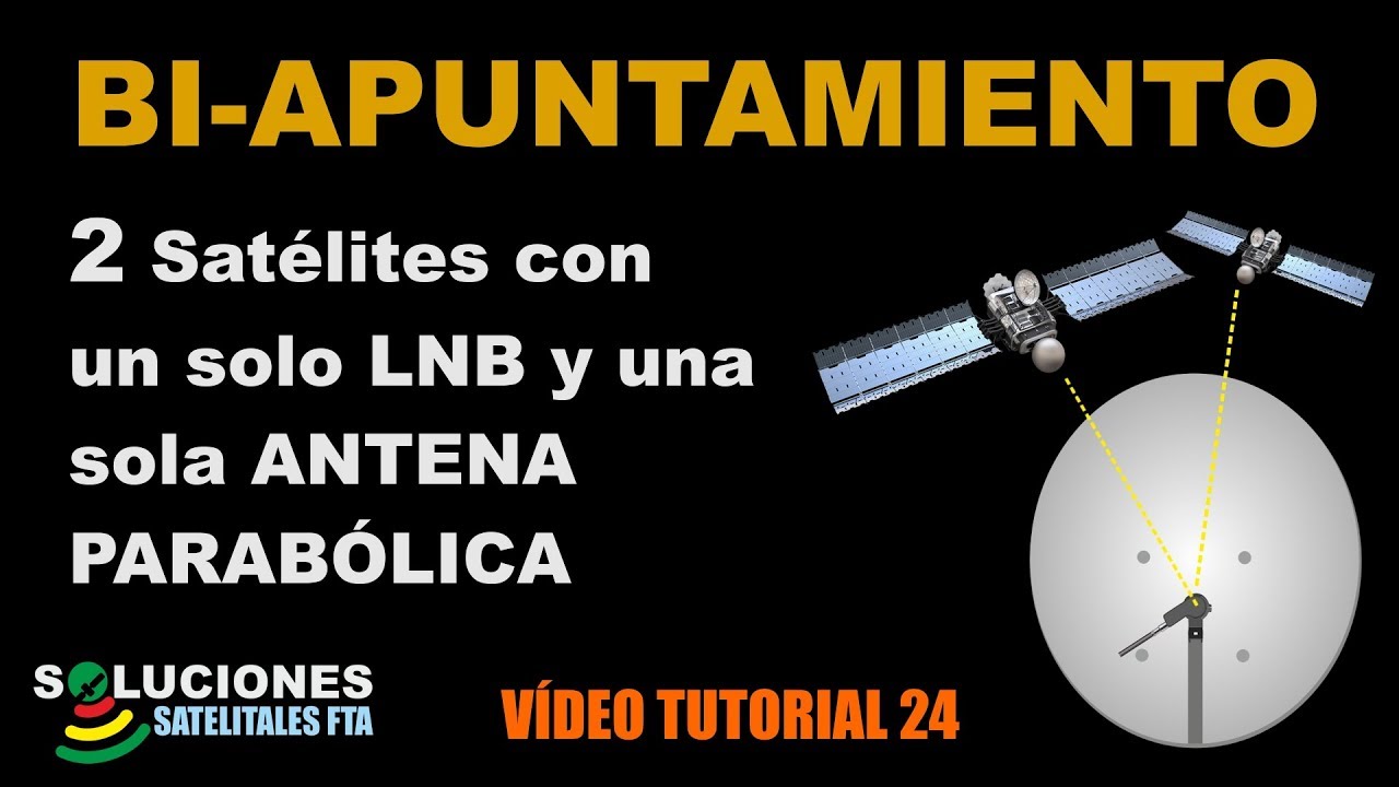 Biapuntamiento - 2 Satelites con un solo LNB y una sola antena