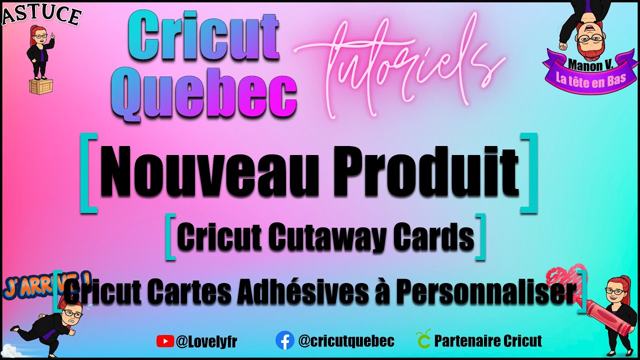 [FR] Nouveau Produit - #Cricut Cutaway Cards