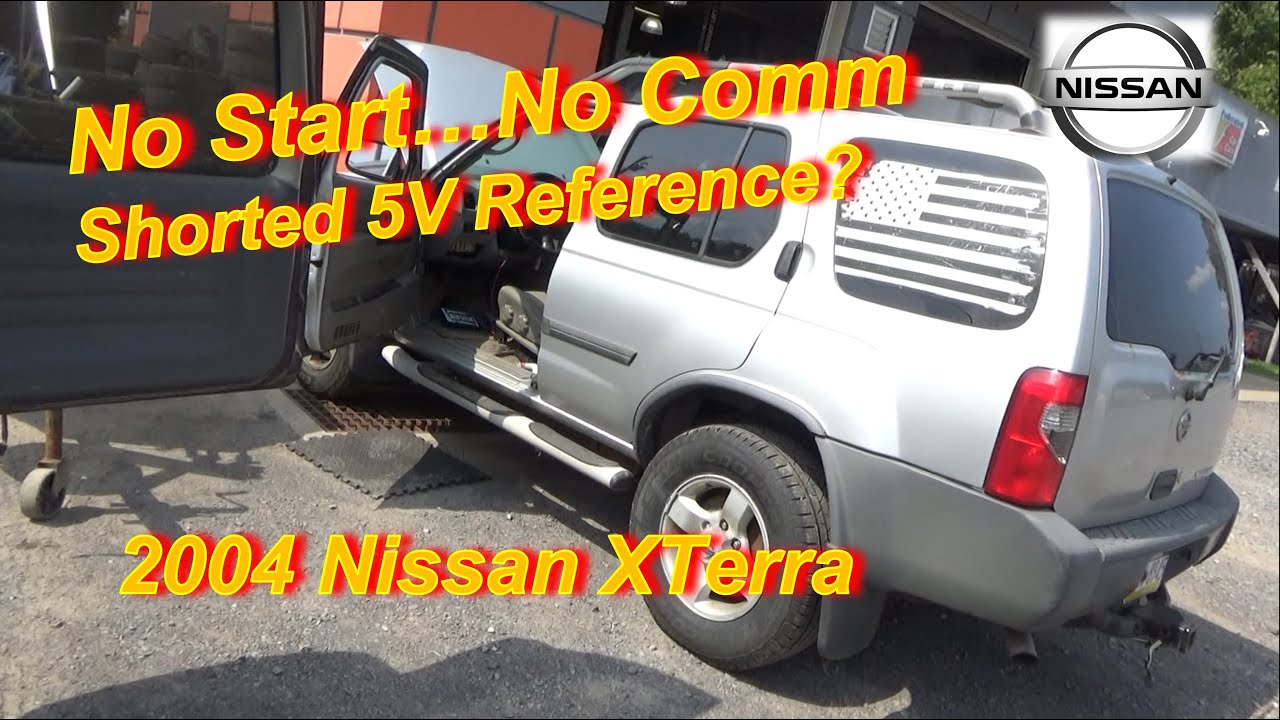 Nissan не запускается, нет связи (закорочено опорное напряжение 5 В?)