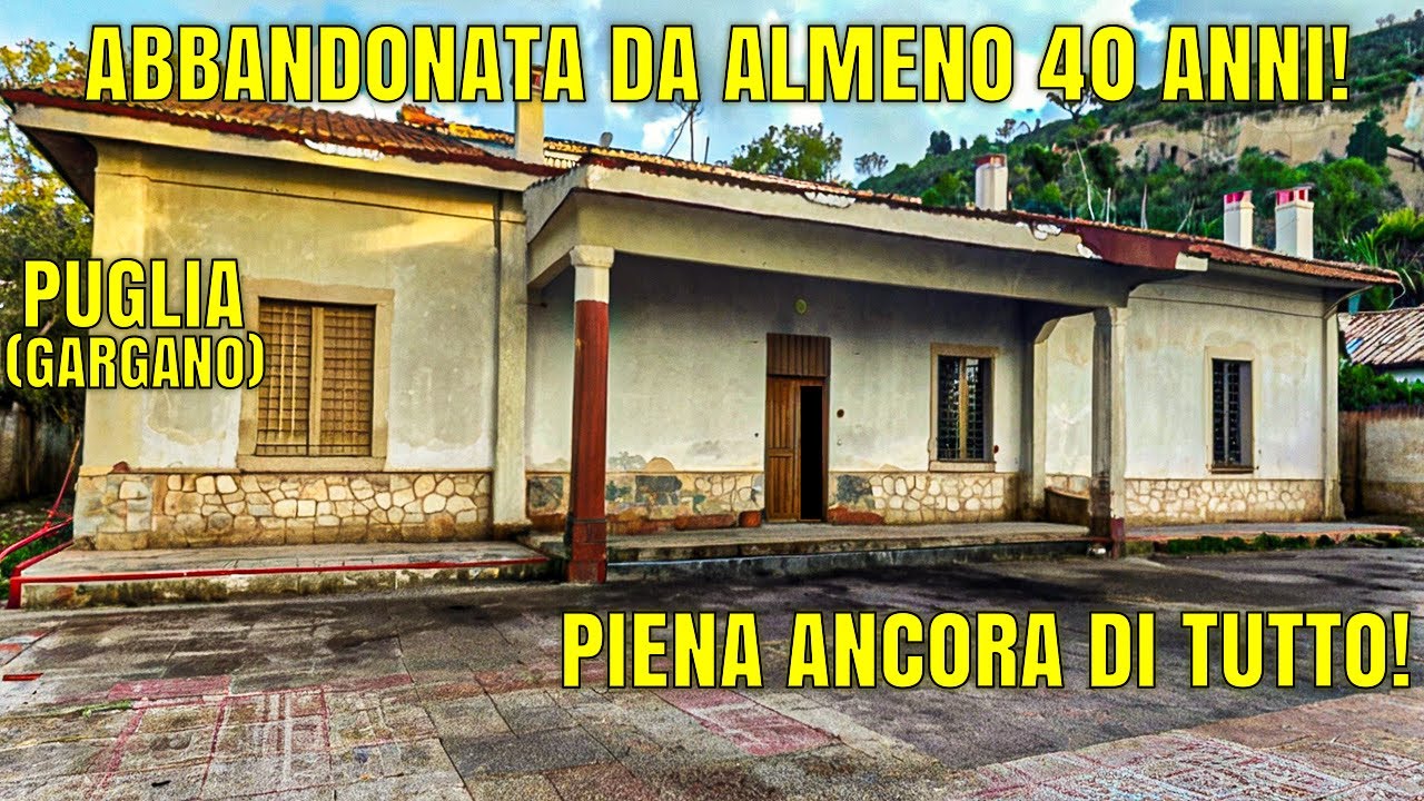 Urbex Puglia: Dentro una Casa Abbandonata da 40 Anni, ancora piena di oggetti!