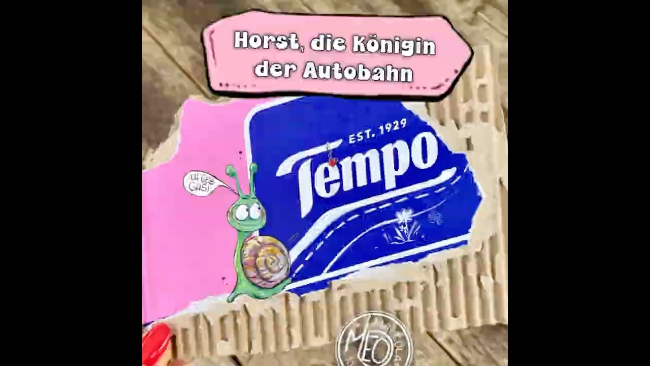 Horst, die K&ouml;nigin der Autobahn. 🐌🚗💨