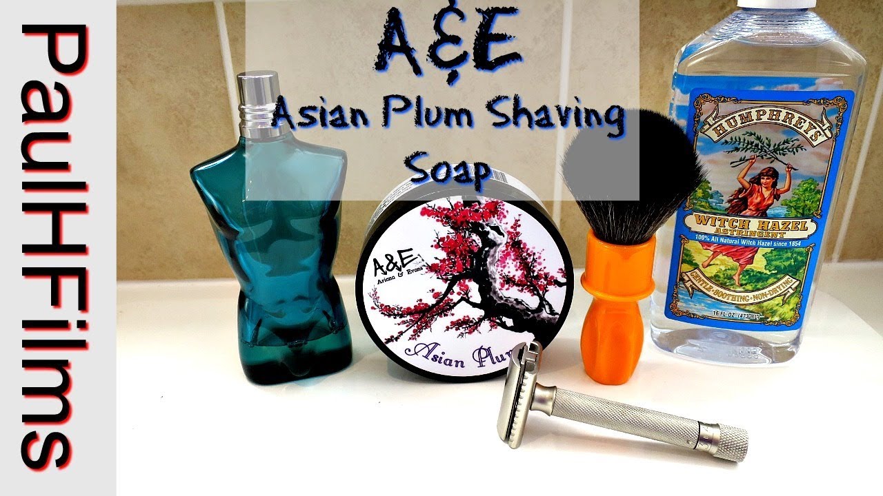 A&E * Asian Plum * Shaving Soap