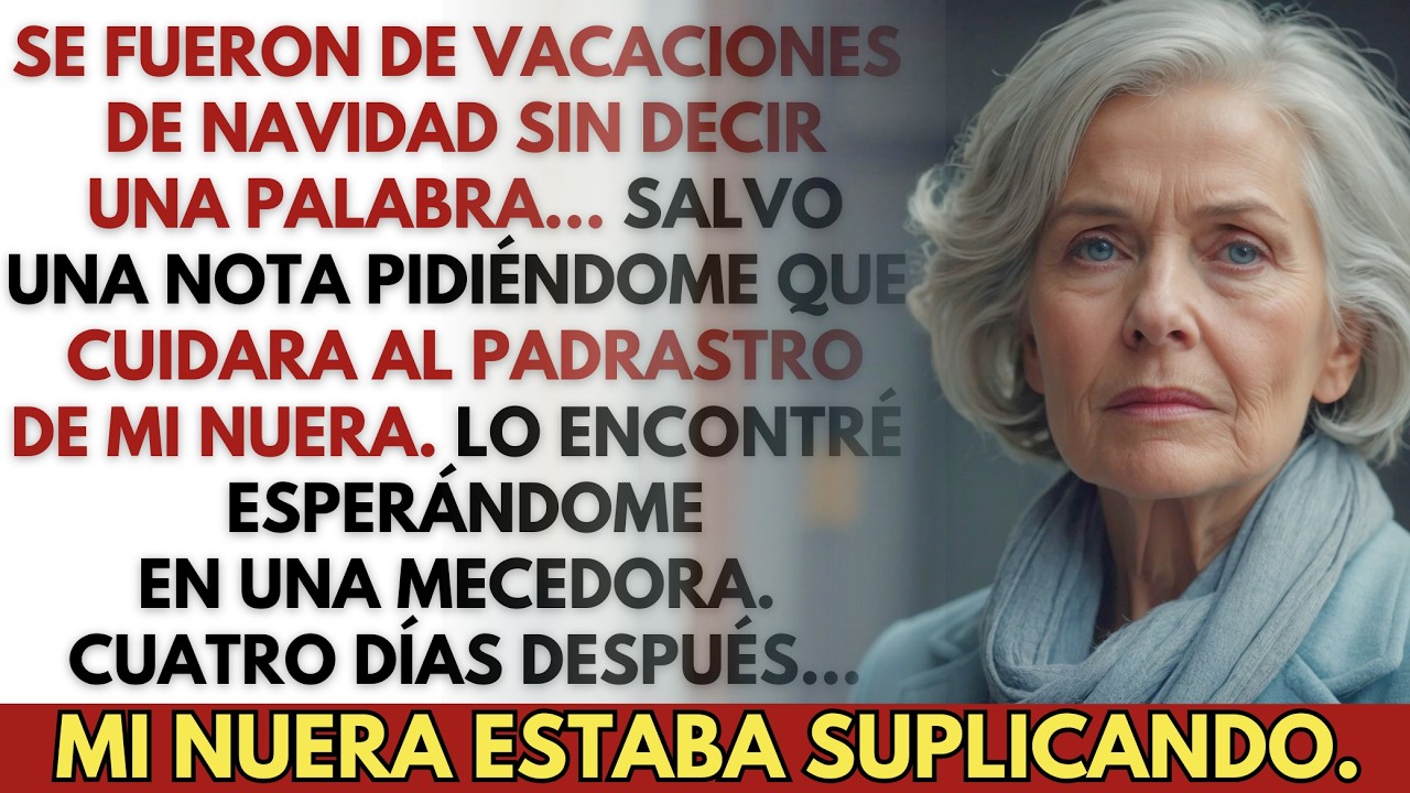 Mi Familia Se Fue de Vacaciones de Navidad y Me Dejó Cuidando al Padrastro de Mi Nuera