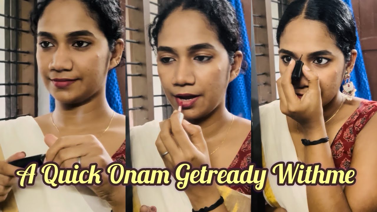 പെട്ടെന്ന് ഒന്ന് ഒരുങ്ങിയാലോ 💄💋A Quick Get Ready With Me🥰