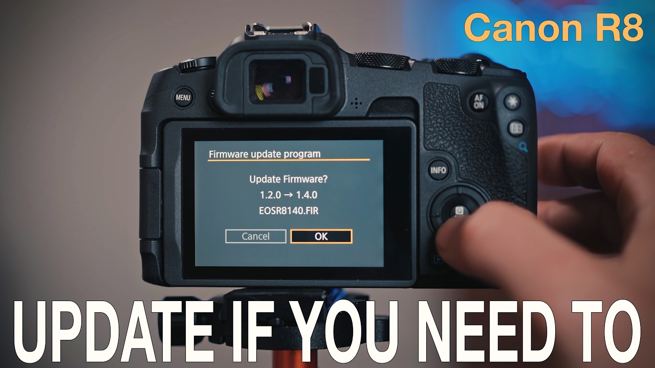 Canon R8 Firmware: Update or Skip?