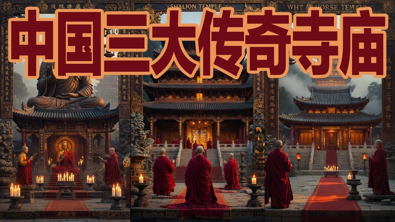 三座寺庙时间线告诉你中国佛教的起源-共处-传奇